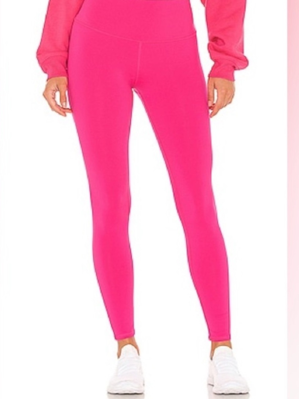 ALO Yoga Airbrush High-Waist Leggings - Neon Pink - S
